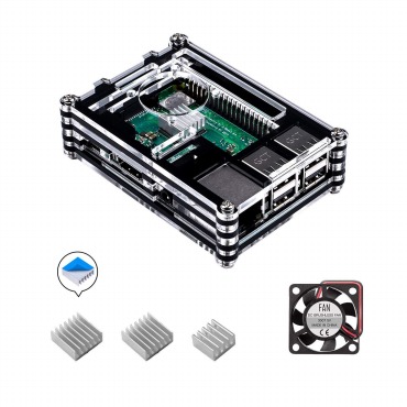 Raspberry Pi 3B+ Model B+(B plus)用ケース