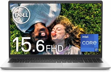 Dell ノートパソコン Inspiron 15：Webカメラとマイク付き
