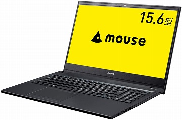 15インチで軽いノートパソコン：mouseノートパソコン 15.6型 MB-J508SHZI