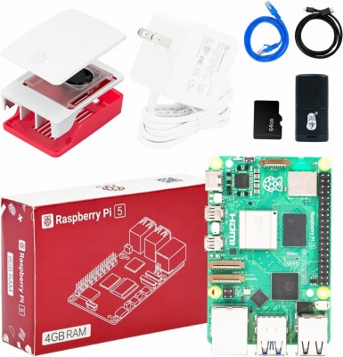 Raspberry Pi 5 4GB 初心者キット / ケース付き