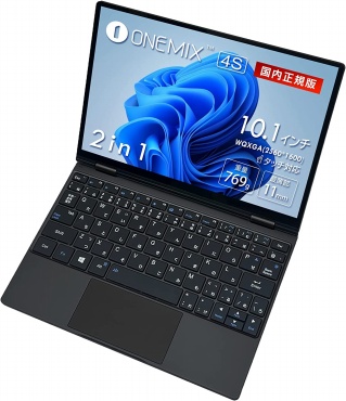 One-Netbook OneMix4S 2in1モデル 第12世代 Core i搭載