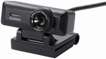 エレコム Webカメラ マイク内蔵 UCAM-C750FBBK