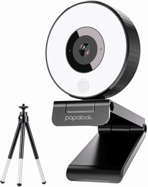 PAPALOOK webカメラ LEDライト付き