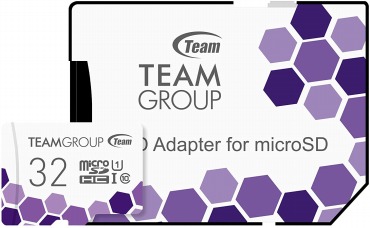 Team microSDHCカード