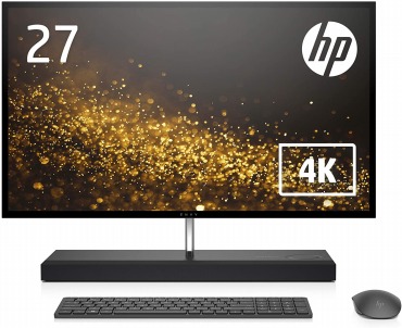 HP 液晶一体型 オールインワン デスクトップパソコン HP ENVY All-in-One 27 27インチ 4K タッチ対応 ディスプレイ