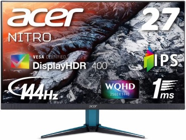 Acer ゲーミングモニター Nitro 27インチ WQHD VG271UPbmiipx