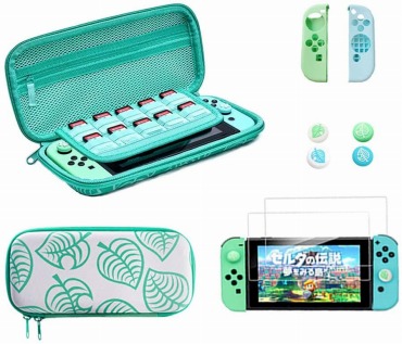 Nintendo Switch対応 収納/保護ケース どうぶつの森風