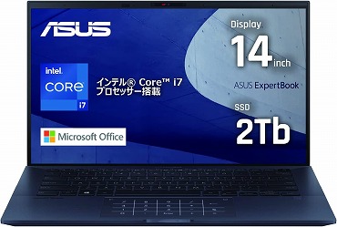 ASUS ノートパソコン 14インチ ExpertBook B9