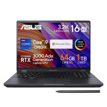 ASUS(エイスース) ノートパソコン ProArt Studiobook Pro 16 OLED
