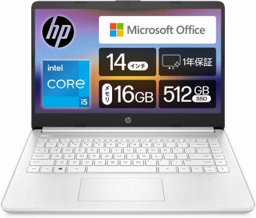 HP 14s-dq ノートパソコン 14インチ Windows11 Microsoft Office付き