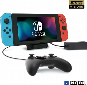 ホリ【Nintendo Switch対応】ポータブルUSBハブスタンド2ポート for Nintendo Switch (テーブルモード専用)