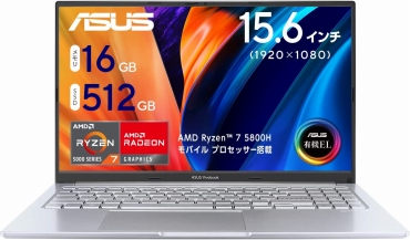 ASUS ノートパソコン Vivobook 15X OLED