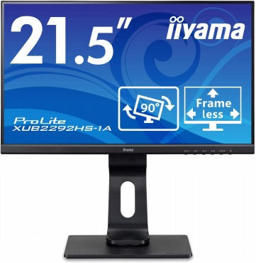 iiyama 21.5インチモニター XUB2292HS-B1A