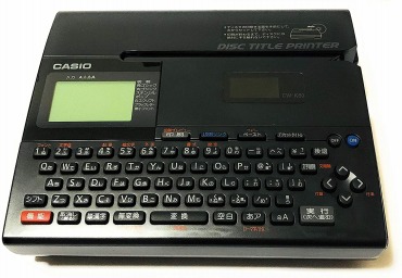 カシオ ディスクタイトルプリンター CW-K80