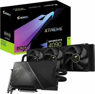 GIGABYTE NVIDIA GeForce RTX4090 24GB GV-N4090AORUSX W-24GD