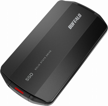 BUFFALO USB3.2Gen2 ポータブルSSD SSD-PHP2.0U3BA/N 2TBモデル