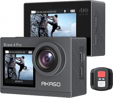 AKASO Brave 4 Pro アクションカメラ 4K