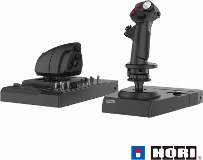 HORI(ホリ) HOTAS Flight Control System & Mount for PC : Windows11対応フライトコントローラー