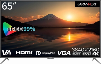 JN-V6500UHDR-N 65インチ 4K 大画面ディスプレイ