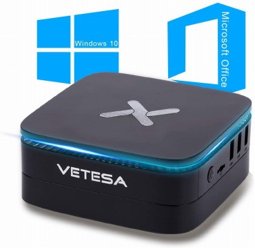 VETESA ミニPC 小型デスクトップパソコ