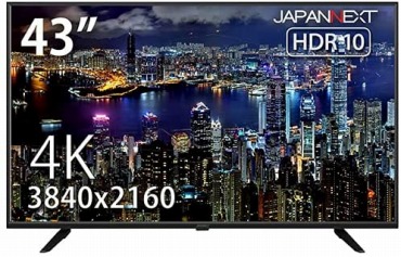 JAPANNEXT JN-VT4300UHDR 4K 43インチモニター