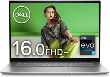 Dell Inspiron 16 ノートパソコン : インテル Evo 対応