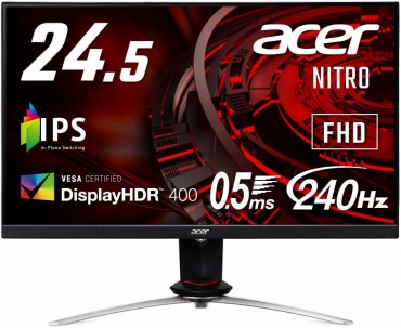 Acer ゲーミングモニター Nitro 24.5インチ ワイド 縦置き対応 XV253QXbmiiprzx