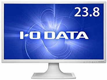 I-O DATA 23.8型液晶ディスプレイ ホワイト LCD-MF244EDSW