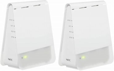 NEC 無線LAN WiFi メッシュルーター 親機&中継機セット Aterm AM-AX1800HP/MS