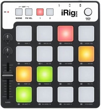 IK Multimedia iRig Pads MIDIグルーブ ・コントローラー