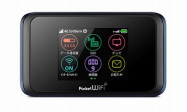 SoftBank レンタル Pocket WiFi 501HW