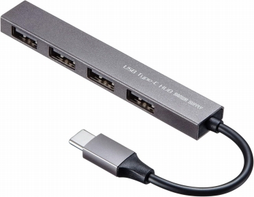 サンワサプライ USB Type-C USB2.0 4ポート USB-2TCH23SN